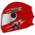 Capacete Mixs Start Infantil BlocKs Fechado VERMELHO