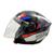 Capacete Moto Aberto Ebf Spark Jet Sting Preto PRATA