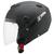 Capacete Moto Aberto Feminino Masculino Pro Tork New Atomic Elite Viseira Interna PRETO FOSCO