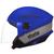 Capacete Moto Aberto Feminino Masculino Pro Tork New Liberty 3 Open Power Brands Fosco AZUL