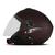 Capacete Moto Aberto Masculino e Feminino Com Viseira Cristal + Óculos Fumê + Forro Removível Pro Tork New Atomic Elite VERMELHO