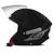 Capacete Moto Aberto Mixs Way Com Viseira Cristal Feminino Masculino Preto