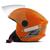 Capacete Moto Aberto Mixs Way Masculino/Feminino LARANJA