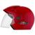 Capacete Moto Aberto Pro Tork Atomic Com Viseira Masculino Feminino VERMELHO