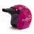Capacete Moto Aberto Pro Tork Compact For Girls Feminino Barato Lançamento ROSA