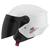 Capacete Moto Aberto Pro Tork New Liberty Three 3 Elite Viseira Fumê Masculino Feminino BRANCO