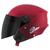 Capacete Moto Aberto Pro Tork New Liberty Three 3 Elite Viseira Fumê Masculino Feminino VERMELHO PIMENTA