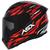 Capacete Moto ASX City Arrow Masculino Feminino Lançamento Preto Vermelho e Branco