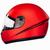 Capacete Moto Clássico Peels Spike Fechado Vermelho Fosco