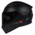 Capacete Moto Fechado ASX City Solid + Viseira Fumê Preto Fosco