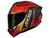 Capacete moto fechado Axxis Draken Draken - Vector Preto Fosco/Cinza/Dourado