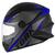 Capacete Moto Fechado Feminino Masculino Integral Protork R8 Original C/ Selo Inmetro 56 58 60 AZUL