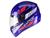 Capacete moto fechado FLY F-9 F-9 Raptor - Azul/Vermelho