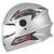 Capacete Moto Fechado Integral Masculino Feminino Pro Tork New Liberty 4 Solid Vis Cristal PRATA