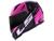 Capacete moto fechado LS2 FF358 FF358 - Ultra Preto/Rosa