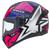 Capacete moto fechado Peels Spike II Spike II - 1ST Preto brilho/Pink