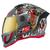 Capacete Moto Fechado Personalizado Masculino Feminino Pro Tork Stealth Dragon Viseira Dourada CINZA