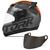 Capacete Moto Fechado Pro Tork Evolution G7 Preto Fosco + Viseira Fumê PRETO - LARANJA + VISEIRA FUME