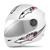 Capacete Moto Fechado Pro Tork Liberty Four Kids Infantil Vis. Cromada Tam. 54 Branco