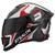 Capacete Moto Fechado Pro Tork Stealth Concept Brilhante Viseira Fumê BRANCO - VERMELHO