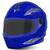 Capacete Moto Feminino Masculino Fechado New Liberty Four Pro Tork Viseira Cristal Barato AZUL