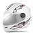 Capacete Moto Feminino Masculino Infantil Fechado Pro Tork Liberty Four Kids Viseira Cromada Branco