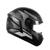 Capacete Moto Feminino Masculino Peels Spike Motion Preto Fosco Grafite