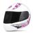 Capacete Moto Infantil Fechado Integral Pro Tork New Liberty 4 Four Kids Viseira Fumê Seguro Confortável BRANCO