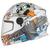 Capacete Moto Infantil Fechado Liberty Four Kids Paint Fosco Pro Tork Branco