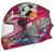 Capacete Moto Infantil Fechado Liberty Four Kids Paint Fosco Pro Tork Rosa