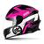 Capacete Moto Infantil Fechado Pro Tork Etceter Kids Para criança Menina Menino Tamanho 54 Seguro Nf Rosa