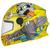 Capacete Moto Infantil Fechado Pro Tork New Liberty Four Kids Paint Fosco Personalizado 4 Rabiscado Amarelo