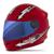 Capacete Moto Infantil Integral Fechado Pro Tork New Liberty 4 Four Kids Viseira Iridium Confortável Seguro Vermelho