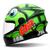 Capacete Moto Integral Fechado Urbano Feminino Masculino Pro Tork R8 Turtle Customizado Tartaruga VERDE