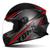 Capacete Moto Masculino Feminino Piloto Fechado R8 Viseira Cristal Integral Pro Tork Original Vermelho