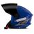 Capacete Moto Mixs Way Vis. Fumê Esportivo Street Masculino / Feminino AZUL