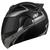 Capacete Moto Robocop Escamoteável Articulado Pro Tork V-pro Jet 2 Carbon Preto Vis. Fumê PRETO - CINZA