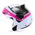 Capacete Moto Robocop Escamoteável Articulado V-pro Jet 2 Carbon Branco Feminino Masculino Pro Tork BRANCO - ROSA