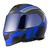 Capacete Moto X11 Revo Pro Surround Azul 64 Azul