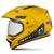 Capacete Motocross Esportivo Off Road Trilha Enduro Unissex Com Viseira MX Pro Vision Pro Tork AMARELO