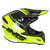 Capacete Motocross Ims Velocross Trilha Enduro Preto / Amarelo Flúor