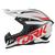 Capacete Motocross Pro Tork Fast 788 Branco, Vermelho