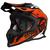 Capacete Motocross Trilha Etceter Fast Brilhante Novo Off Road LARANJA