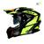 Capacete Motocross Trilha Helt Cross Vision Glass Dusty verde