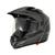 Capacete Motocross X11 Crossover Solides On e Off Road Cinza