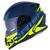 Capacete Norisk FF302 Manty Azul / Amarelo Fosco