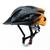 Capacete Para Ciclismo Raptor 1 Tamanho M 54/58cm Sinalizador Traseiro e Viseira Tsw Preto e laranja