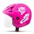 Capacete Para Moto Aberto Feminino Atomic Girls Pro Tork com Viseira Cristal Oferta ROSA
