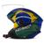 Capacete Para Moto Aberto Masculino Feminino New Liberty Pro Tork Patriota Brasil Urbano AZUL - VERDE