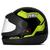 Capacete Moto Fechado  Integral Barato Feminino Masculino Pro Tork Sport Moto 788 PRETO - AMARELO